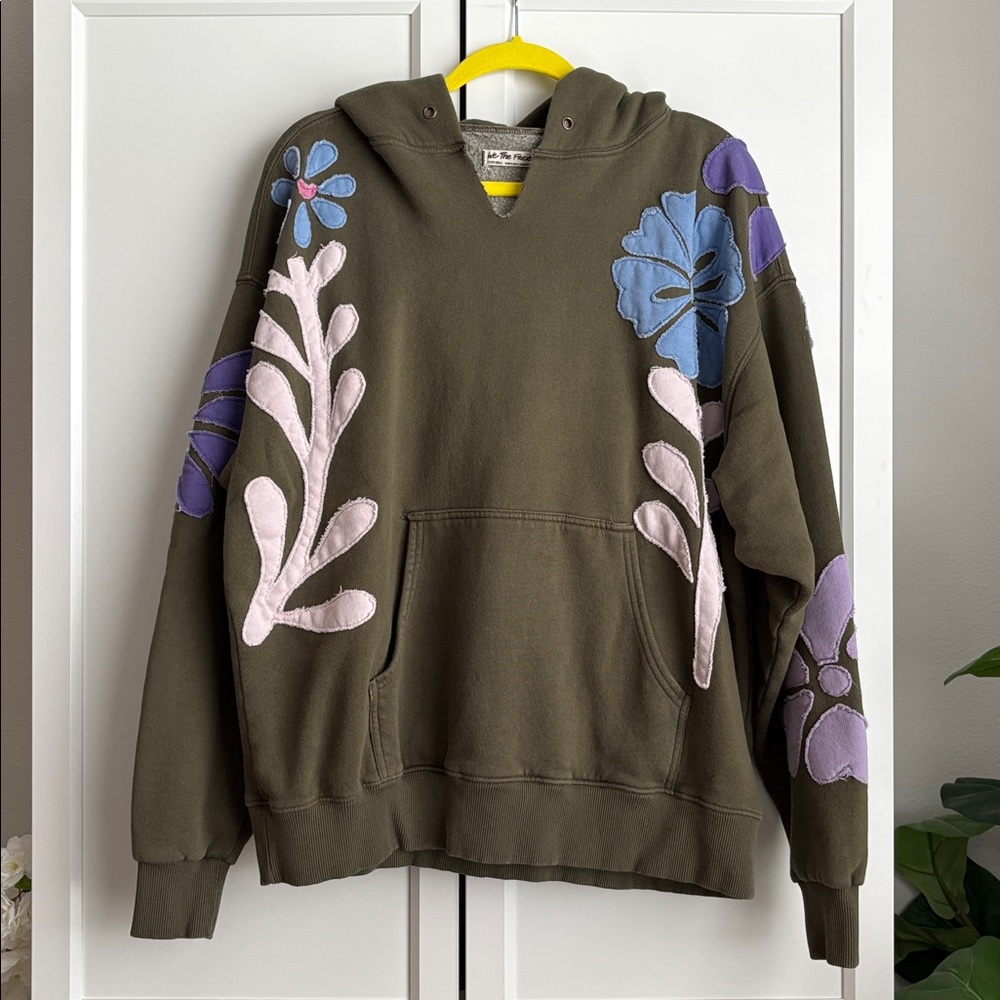 Free People It’s a Vibe Flowers Hoodie, XS - Picture 4 of 8